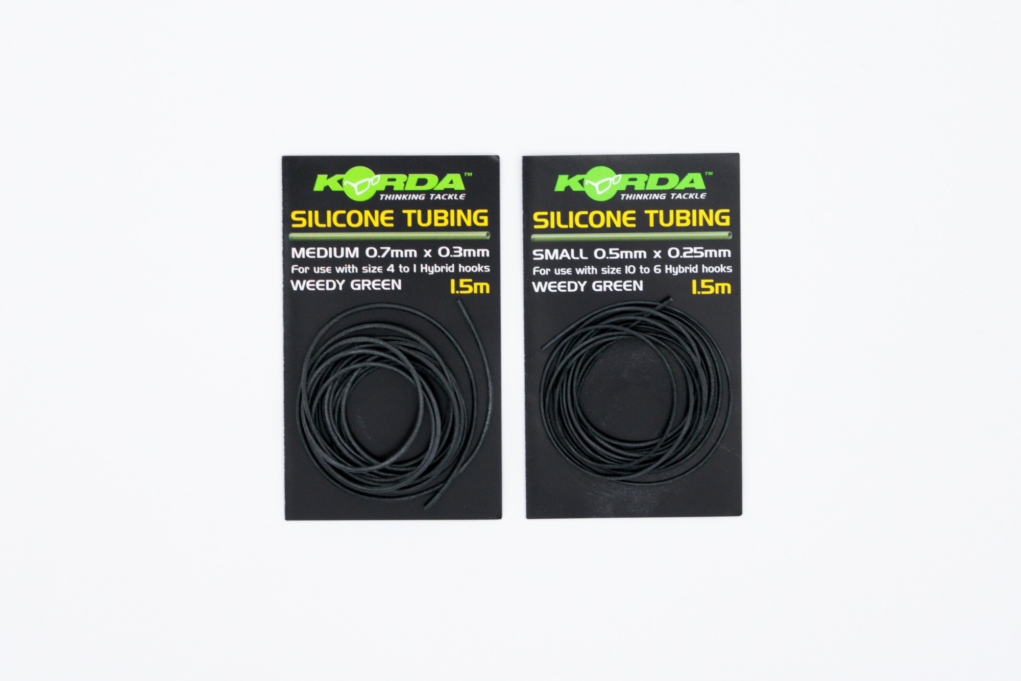 Silicone Tube 0,5mm, Green - 1,5m