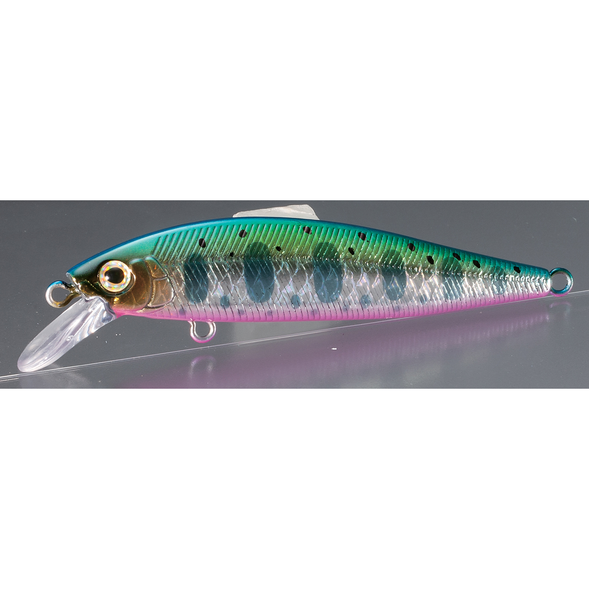 Lure Cardiff Stream Flat 65ES-65mm 9.2g 004 Blue Pink