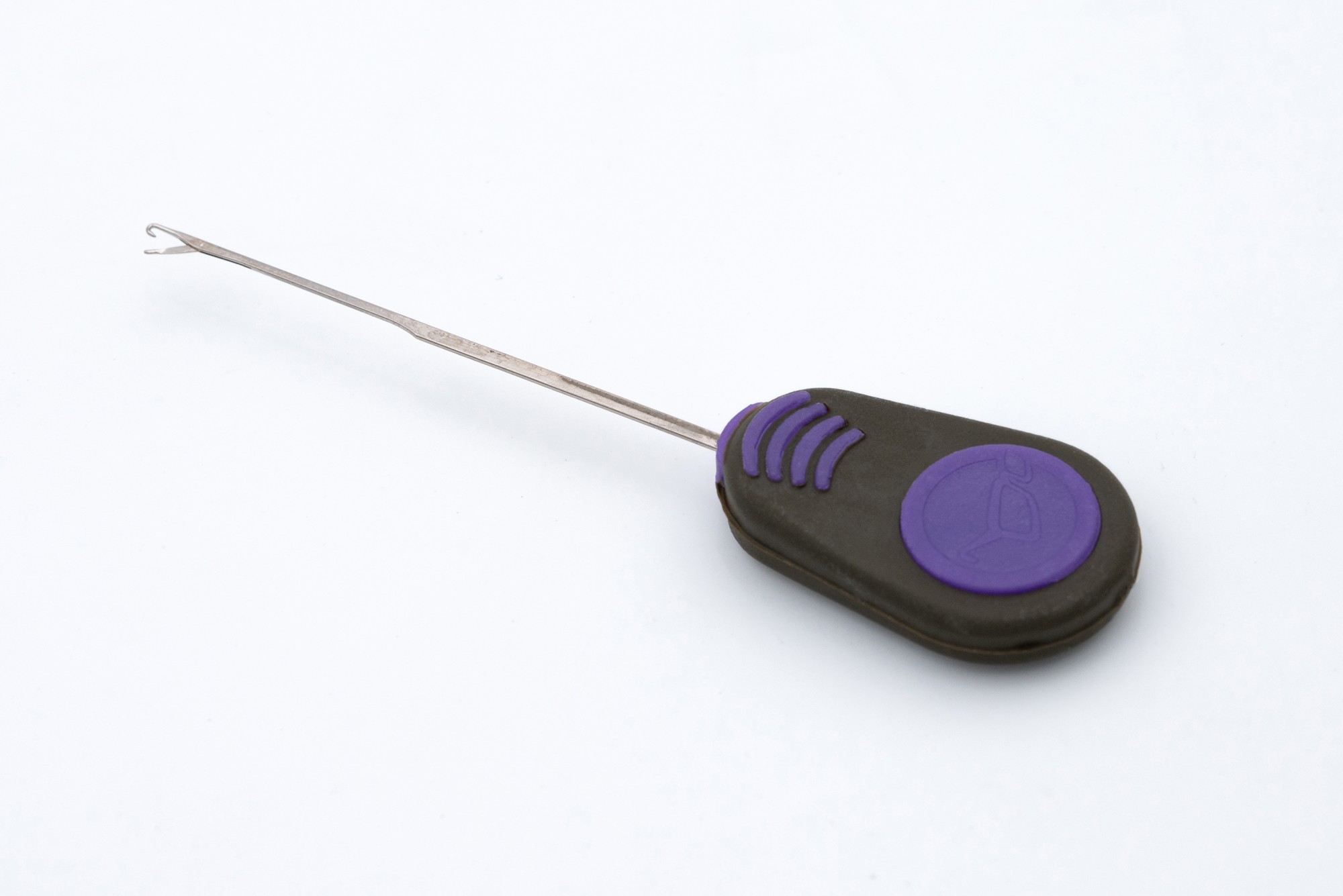 Fine Latch Needle 7cm purple handle