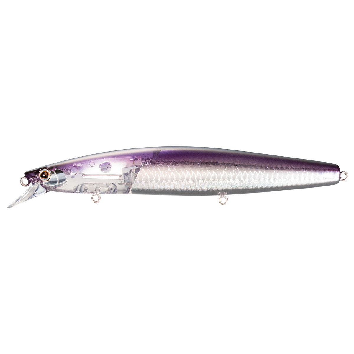 Exsence Silent Ass Flash Boost-129F 129mm 006 Purple IS
