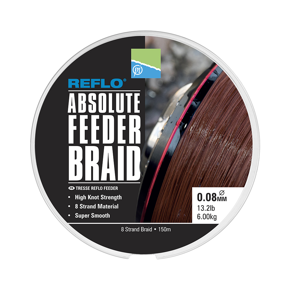 ABSOLUTE FEEDER BRAID - 0.12MM - 150M