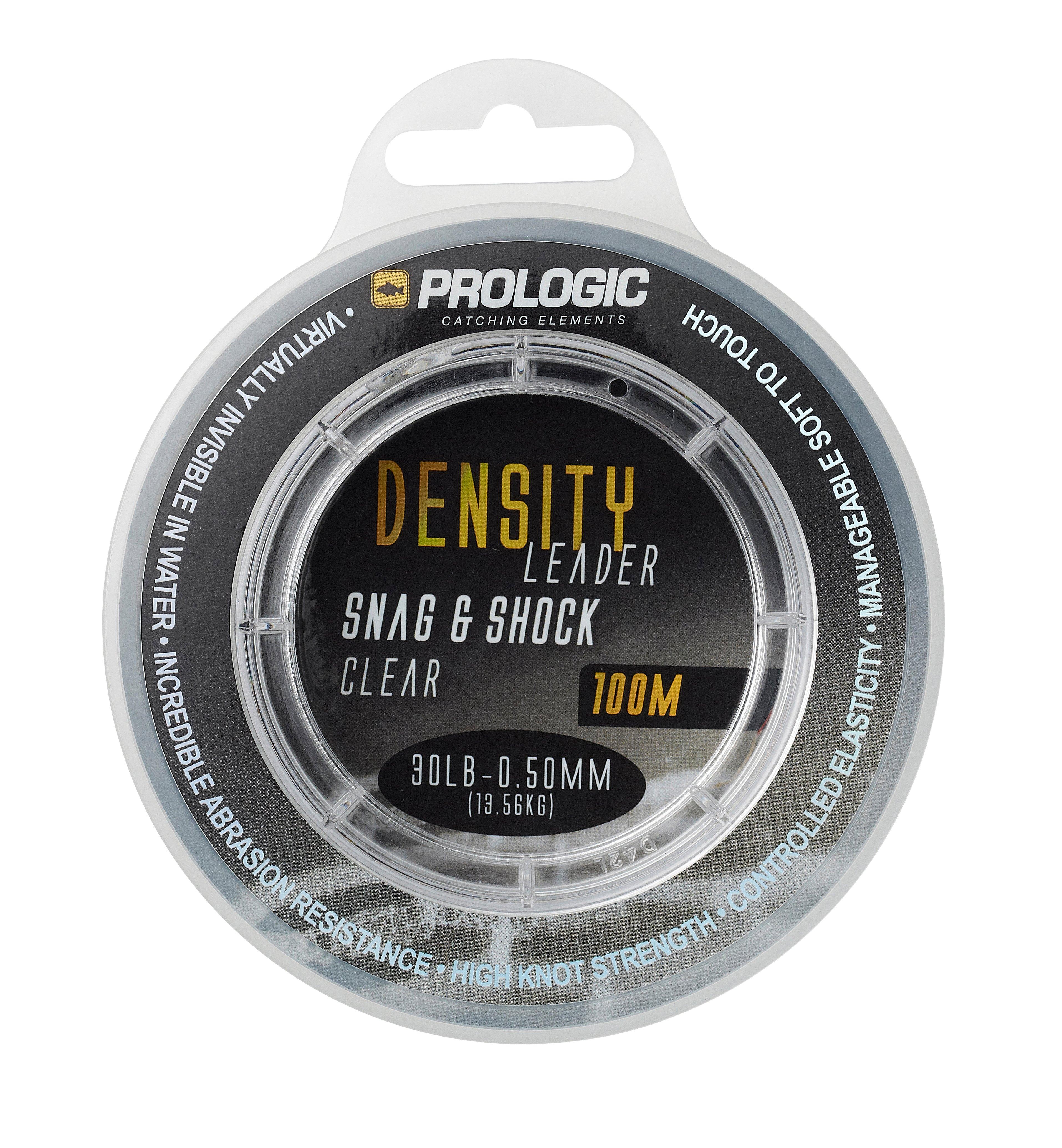 Prologic Density DENSITY SNAGNSHOCK LEADER 100M0.50MM CLE