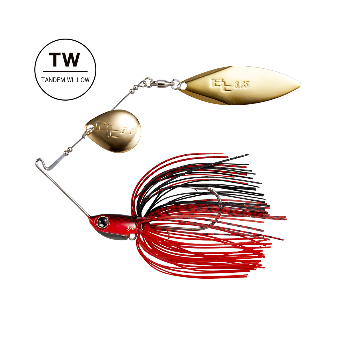 Lure Bantam Swagy TW -3/8oz Red Black