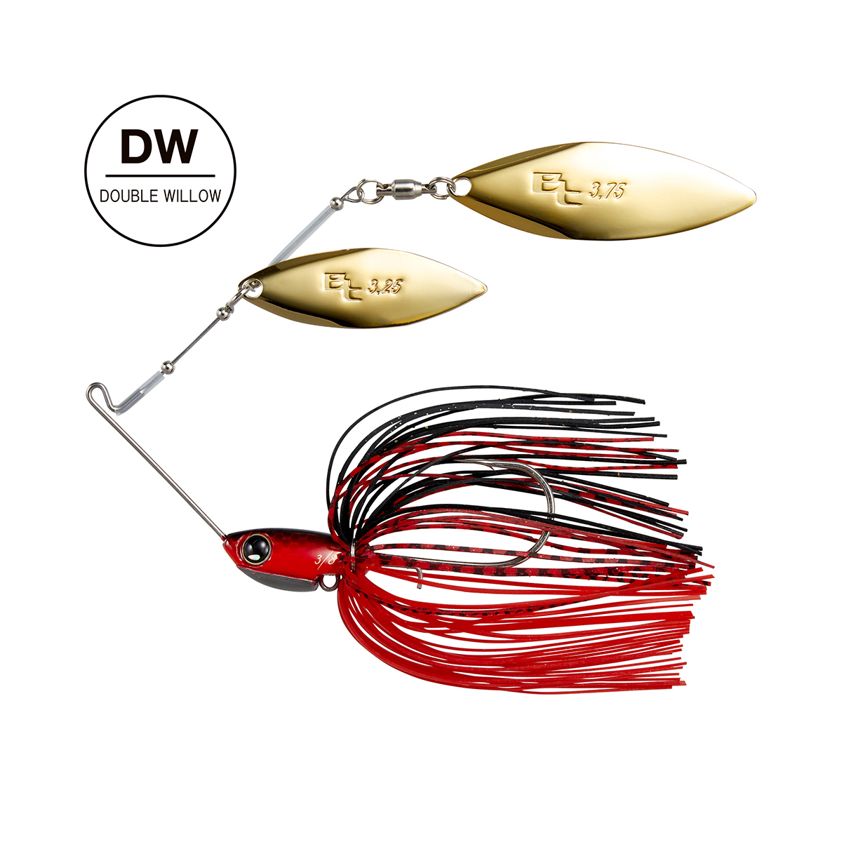 Lure Bantam Swagy DW-3/8oz Red Black