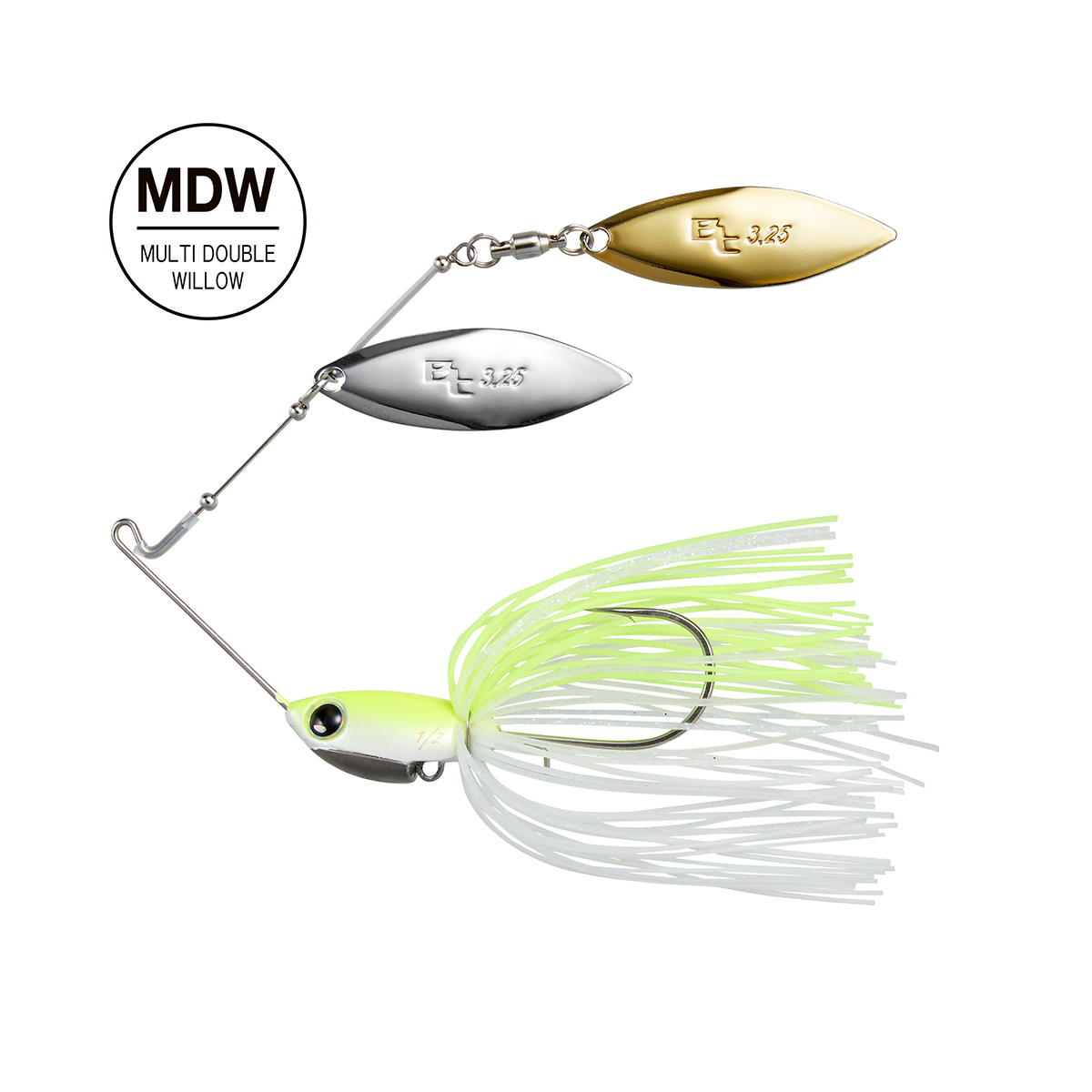 Lure Bantam Swagy MDW-1/2oz Chart White