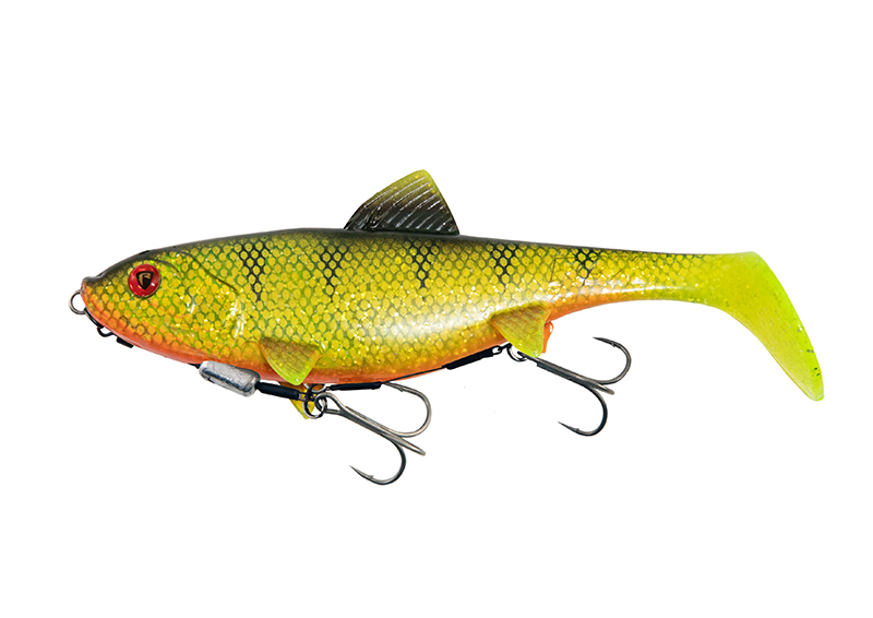 Replicant 23cm 9" SHALLOW 125g  UV Natural Perch