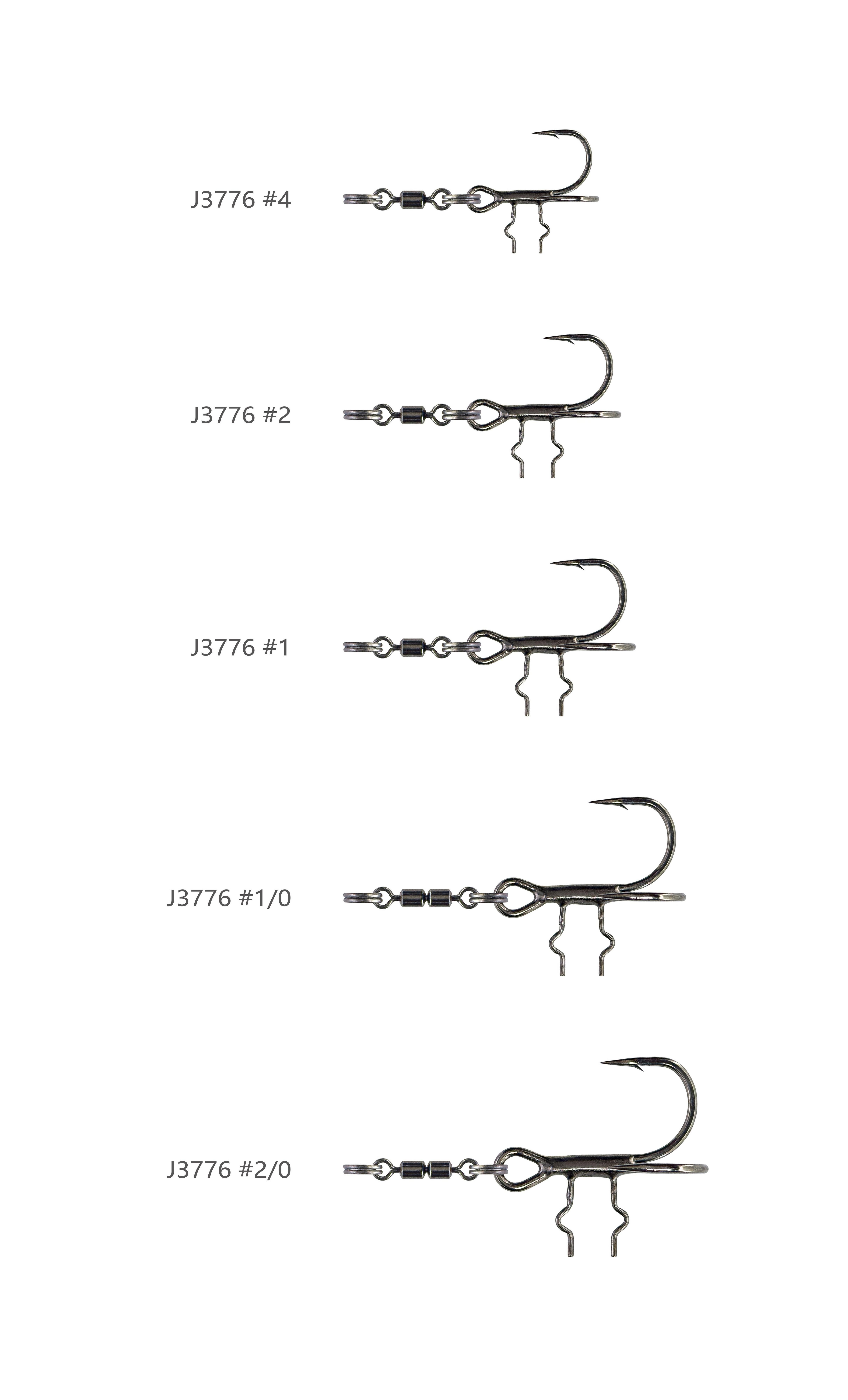 Savage Gear SPINNING T STINGER SGT 2/0 2PCS