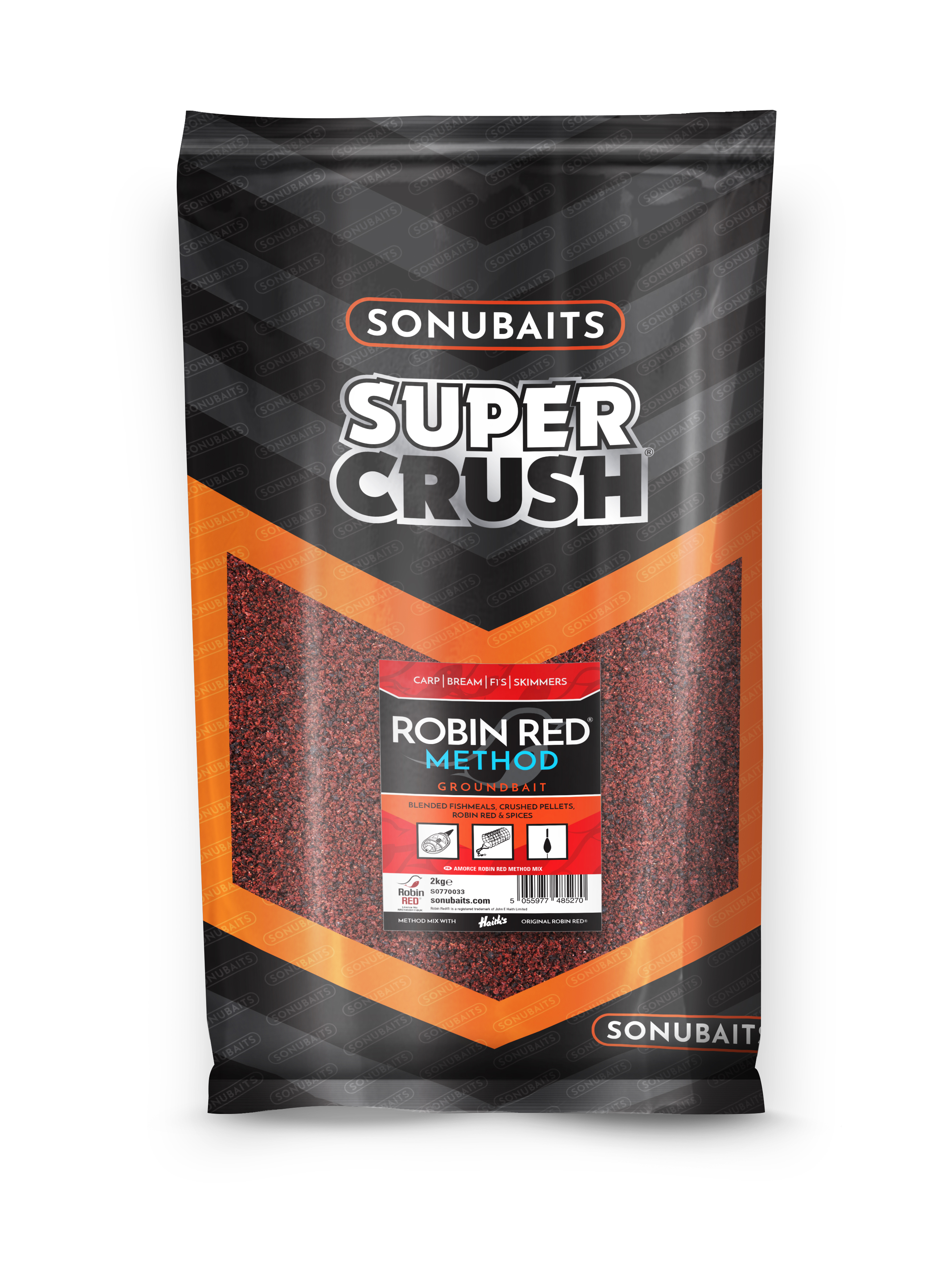SONU ROBIN RED METHOD MIX GROUNDBAIT (2KG)