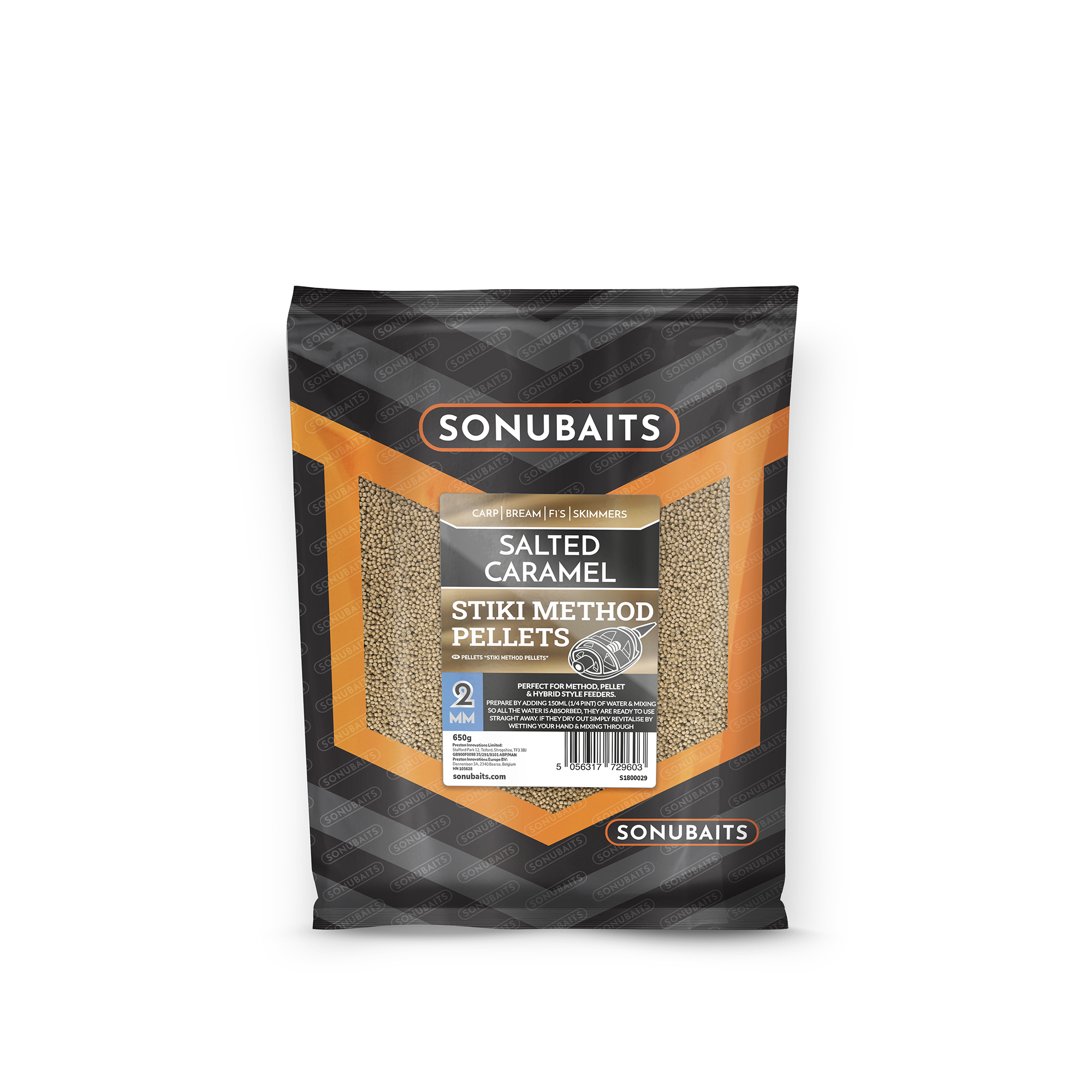 STIKI SALTED CARAMEL METHOD PELLETS 2MM (650gr)