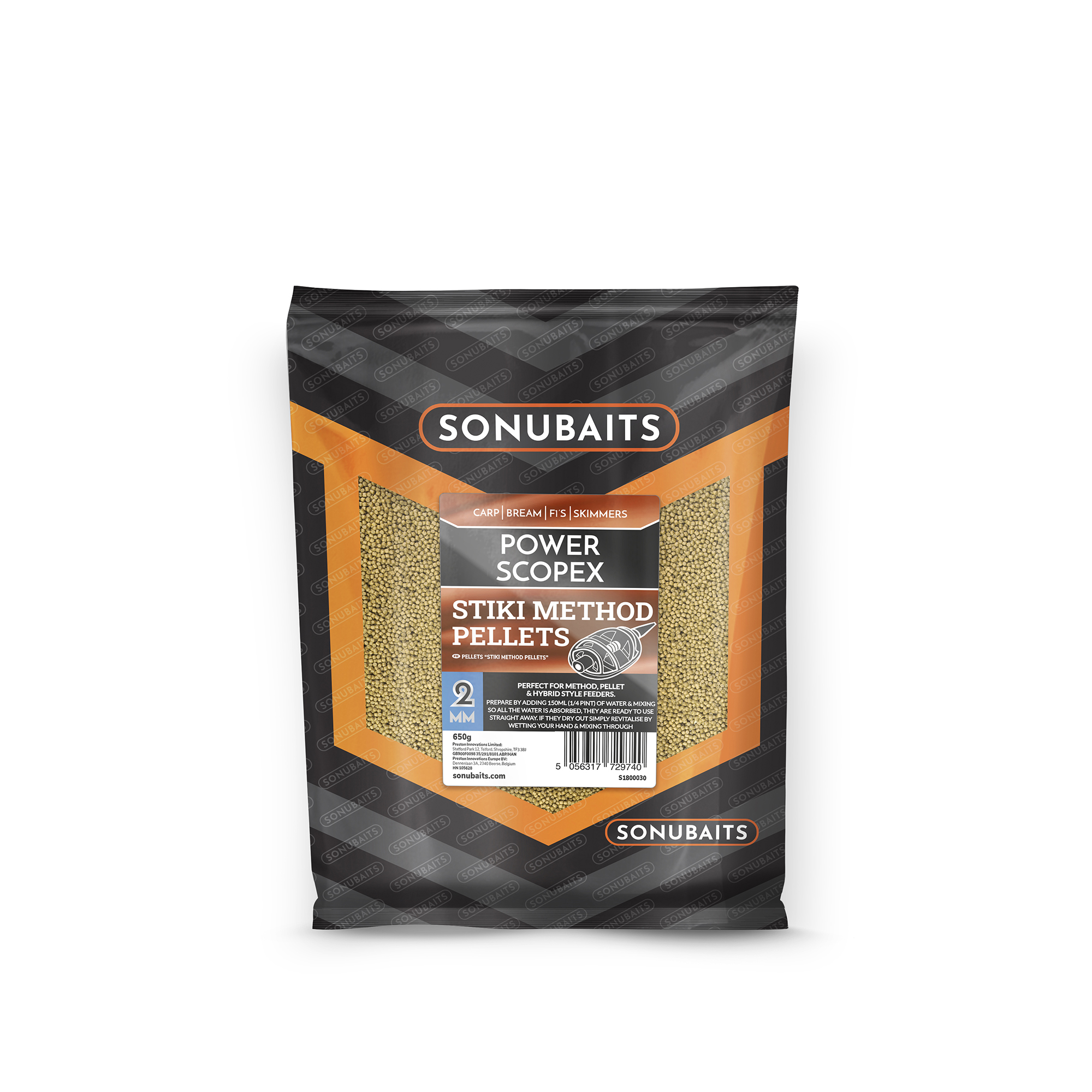 STIKI POWER SCOPEX METHOD PELLETS 2MM (650gr)
