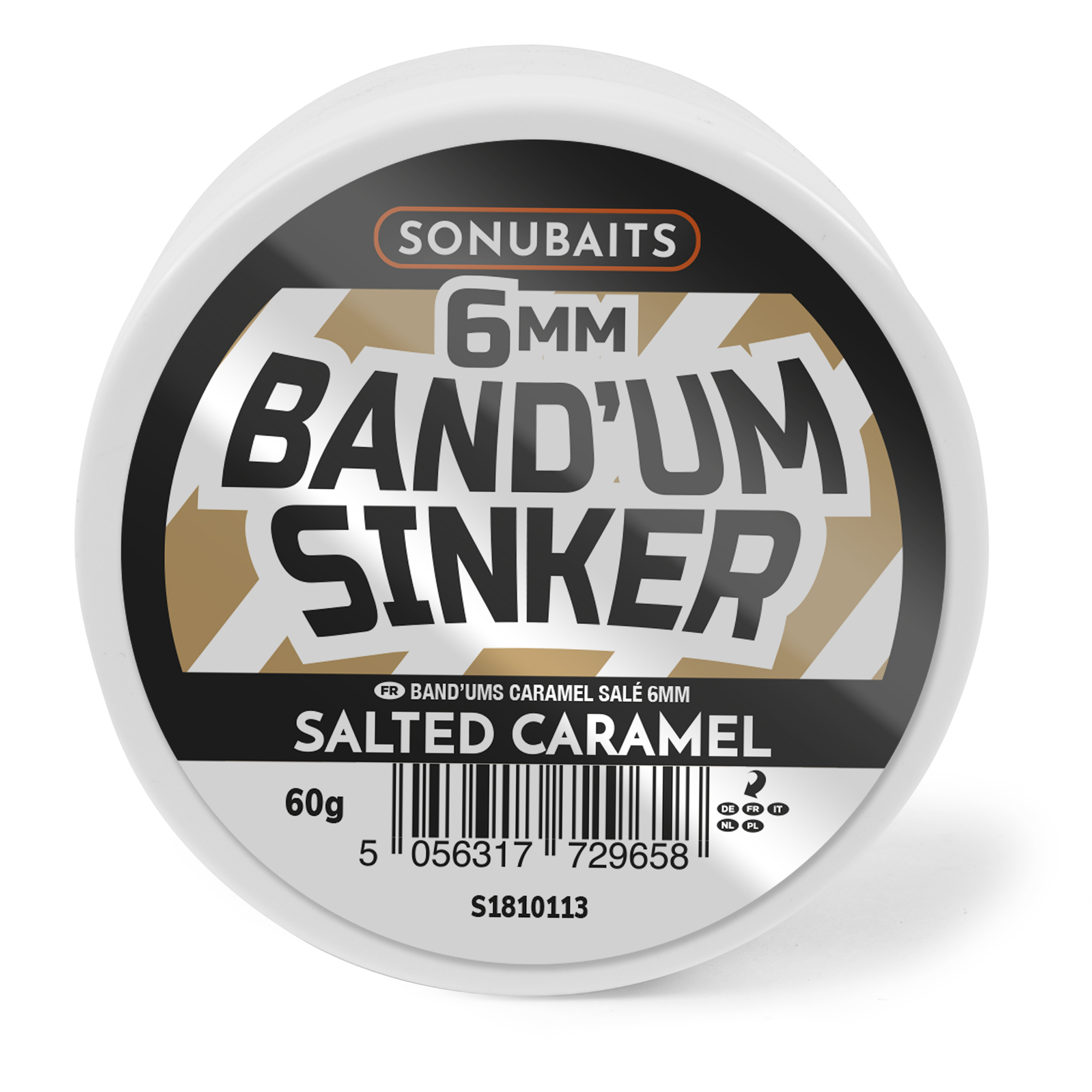 BAND'UM SINKER - SALTED CARAMEL 6MM (60g)