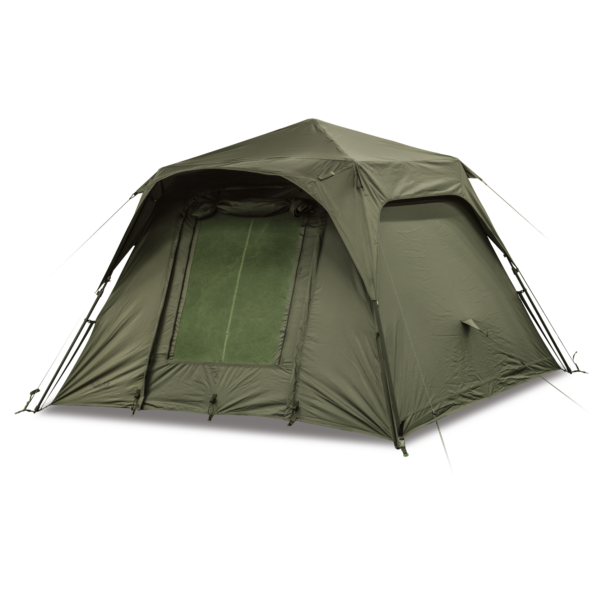 SP QUICK-UP SHELTER GREEN MKII WITH HEAVY-DUTY GROUNDSHEET