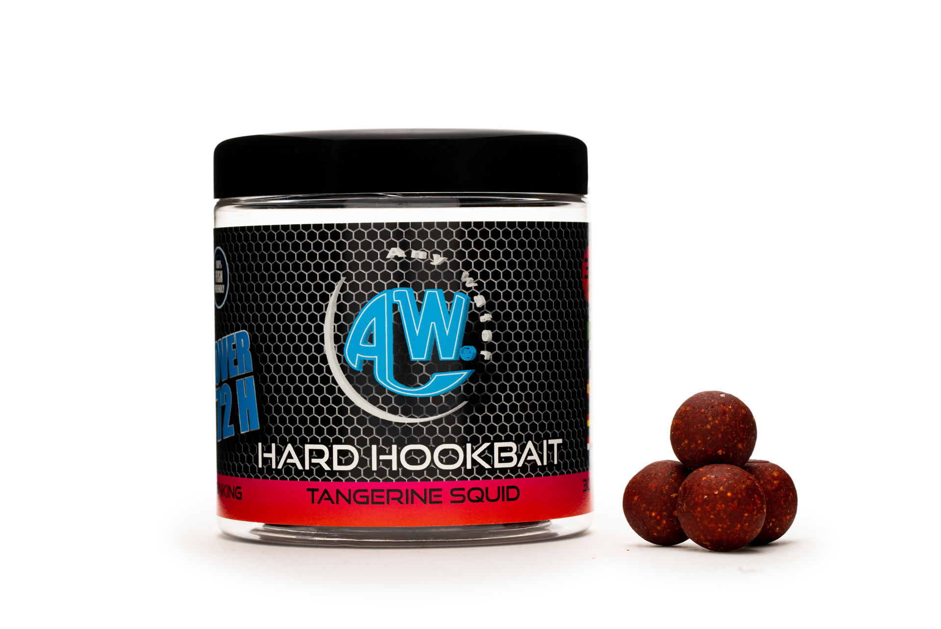 HARD HOOKBAIT BOILIES - TANGERINE SQUID - 20 mm
