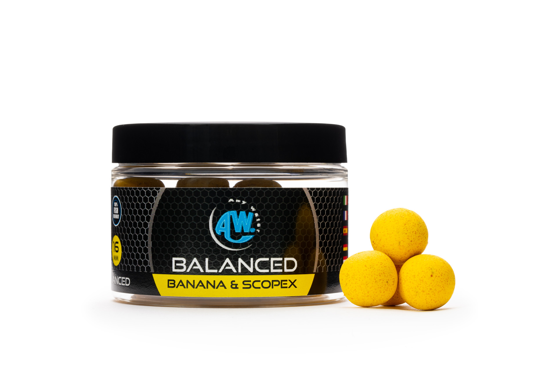 BALANCED BOILIES - BANANA & SCOPEX - 16 mm