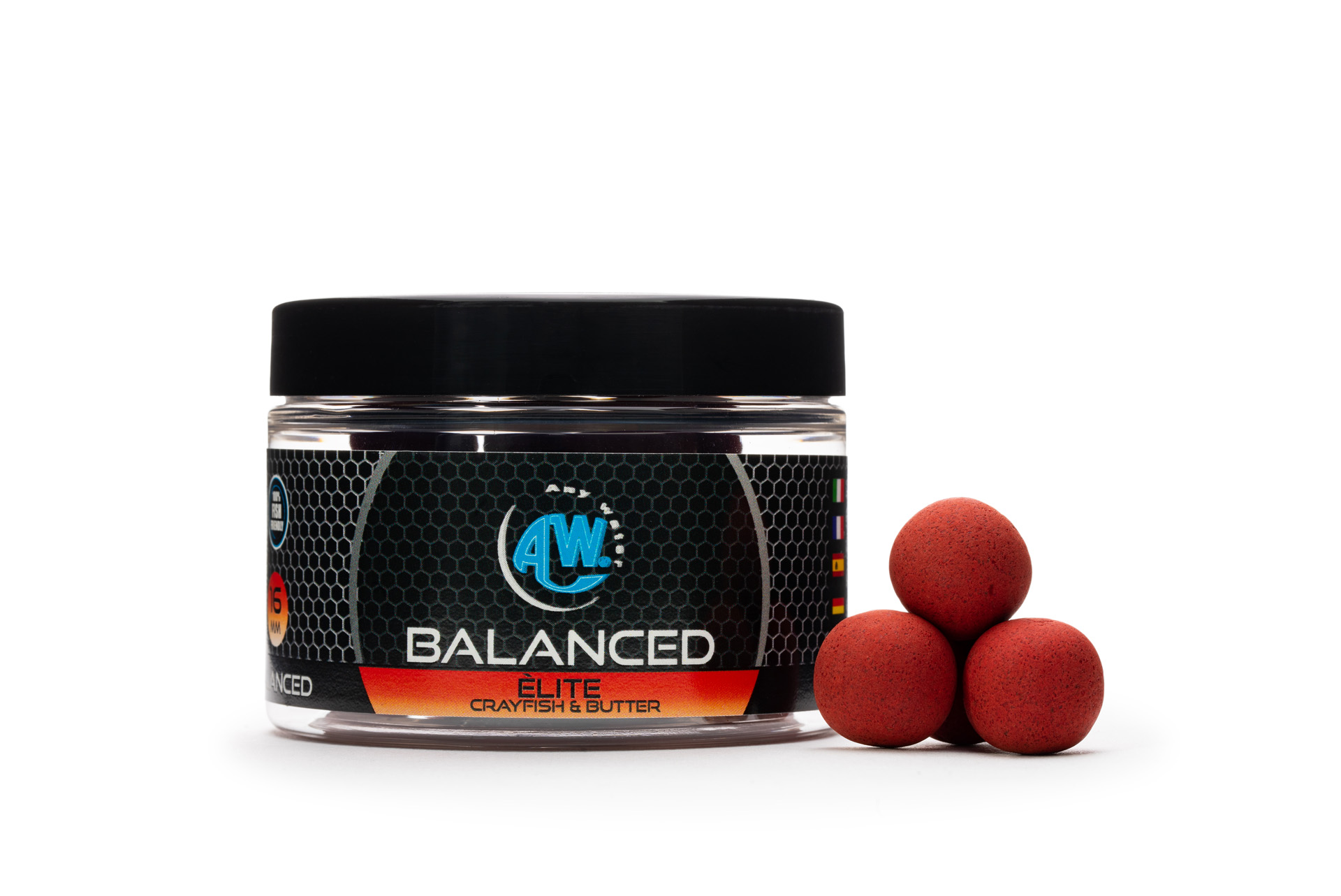 BALANCED BOILIES - ELITE (crayfish butter)  - 25 mm