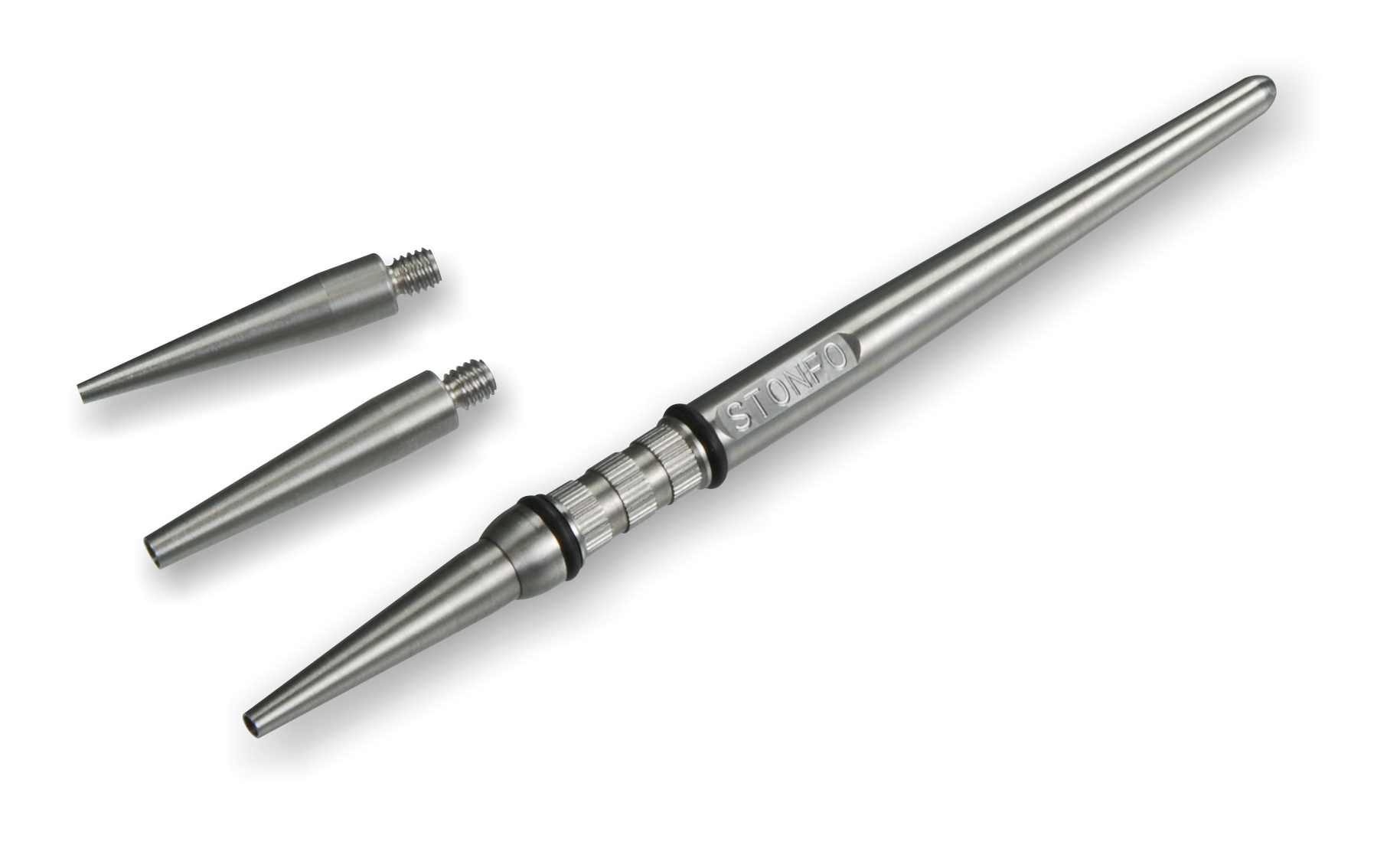 ANNODATORE CONICO ELITE - Stainless steel conical finisher set