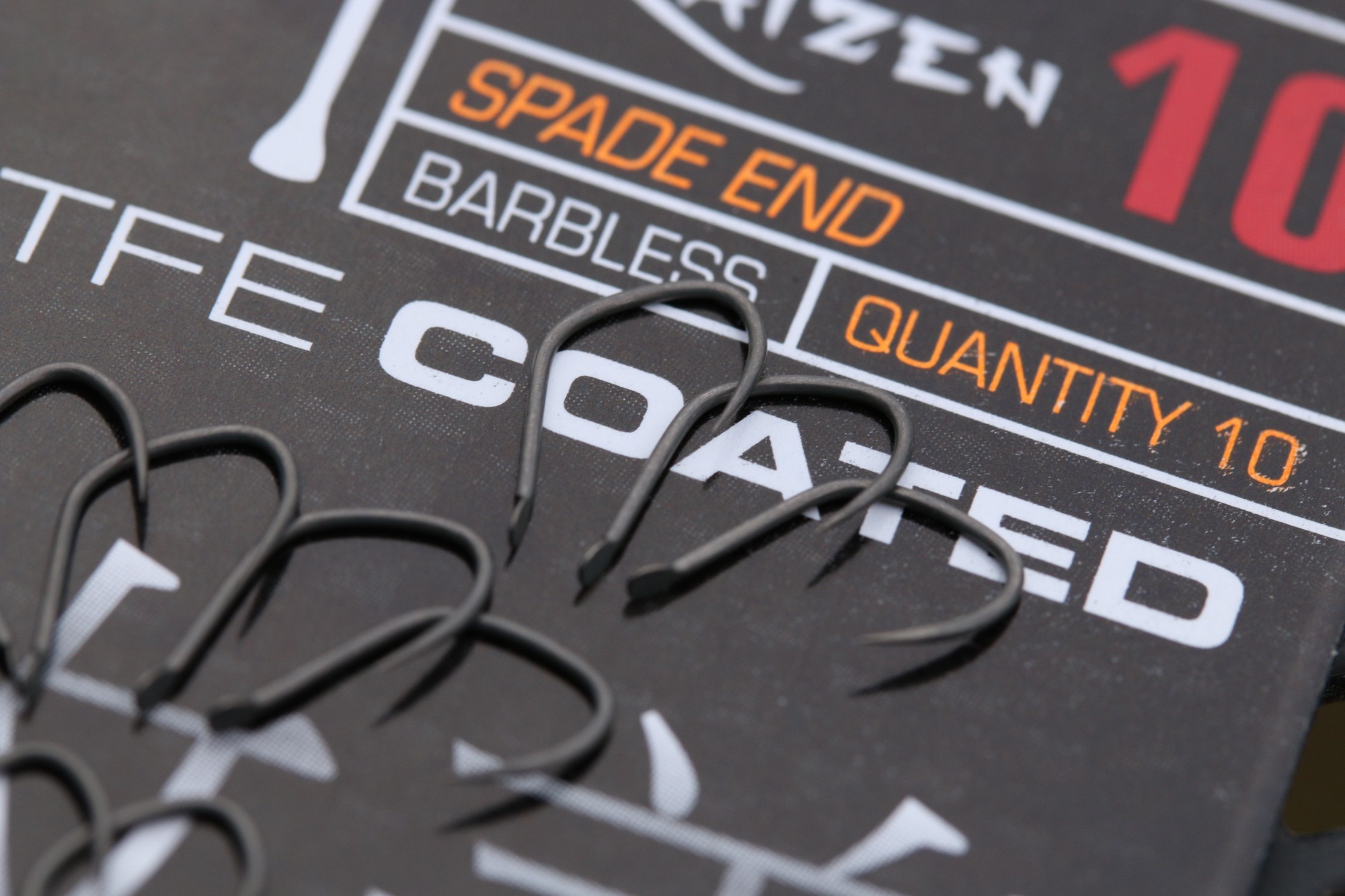 Kaizen Hook Size 10 (Barbless/Spade End)