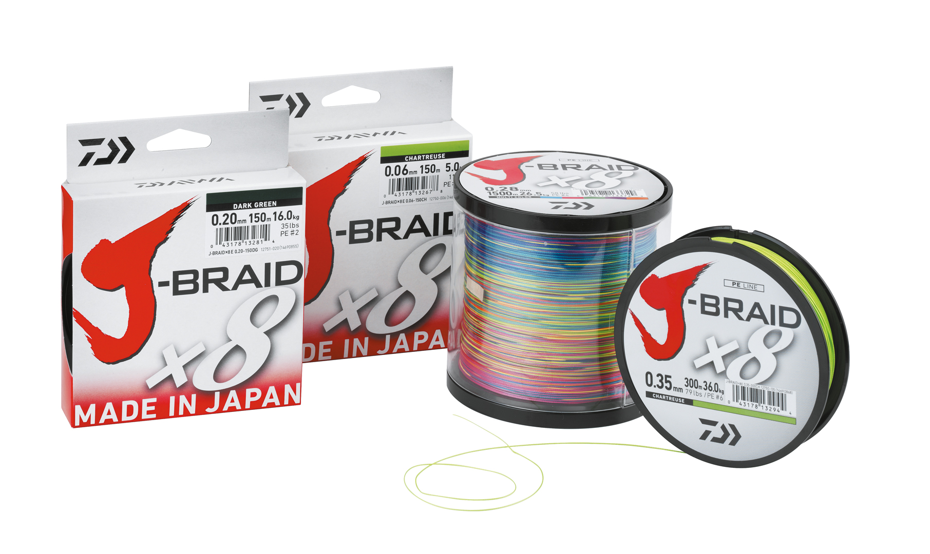 BOB J BRAID X8 0,24MM 300M DG