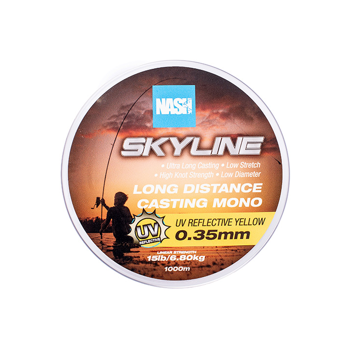 Skyline Mono UV Yellow 12lb 0.30mm 1000m