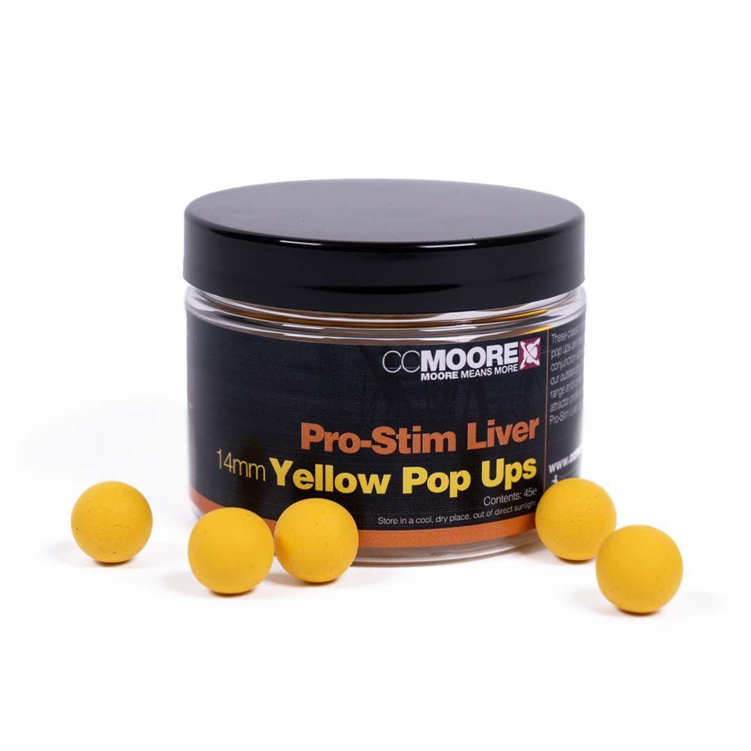 Pro-Stim Liver Yellow Pop Ups 14mm (45)