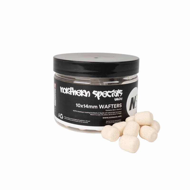 NS1 Dumbell Wafters White 10x14mm (65)