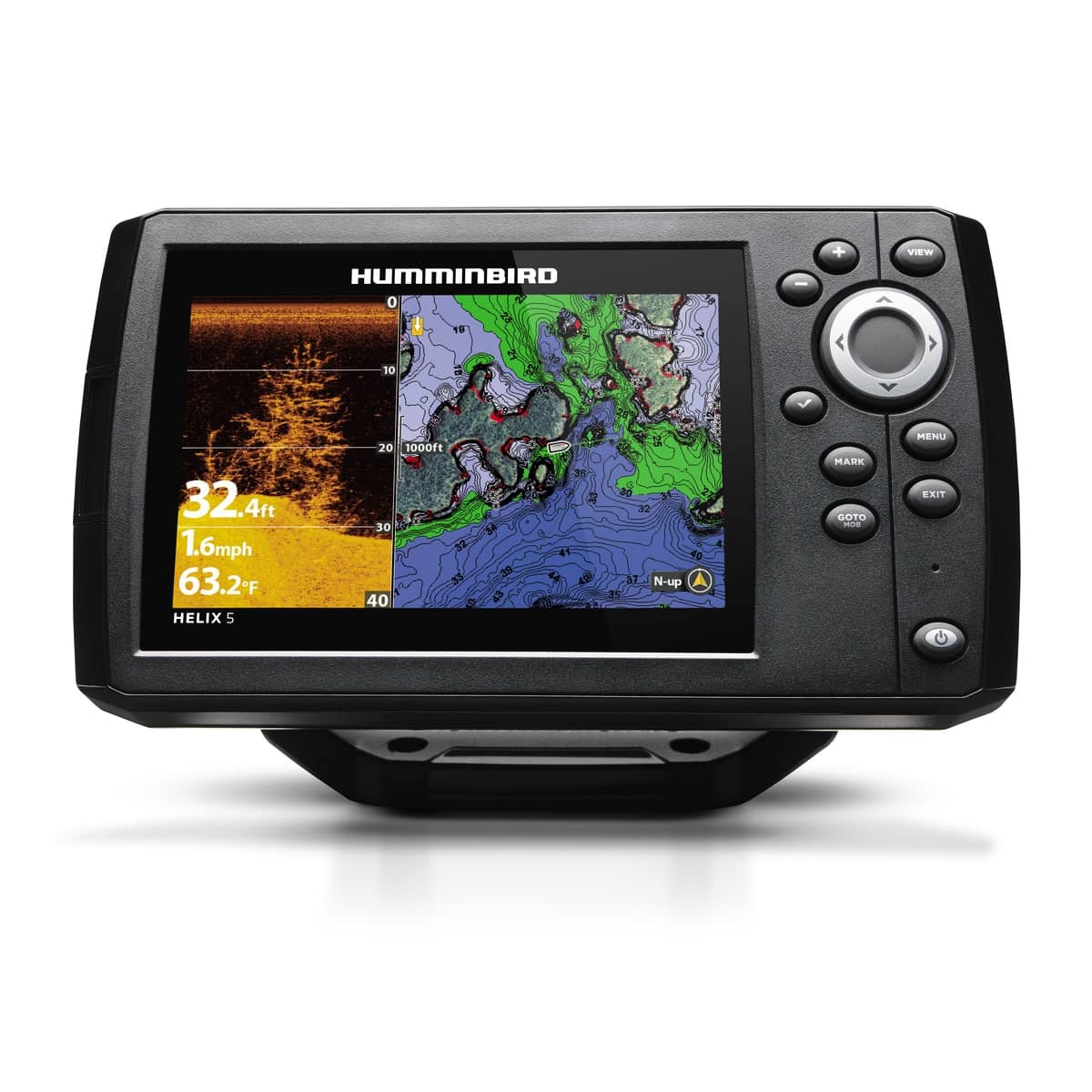 HELIX 5 CHIRP DI GPS G3 include trasduttore da poppa DS & DI