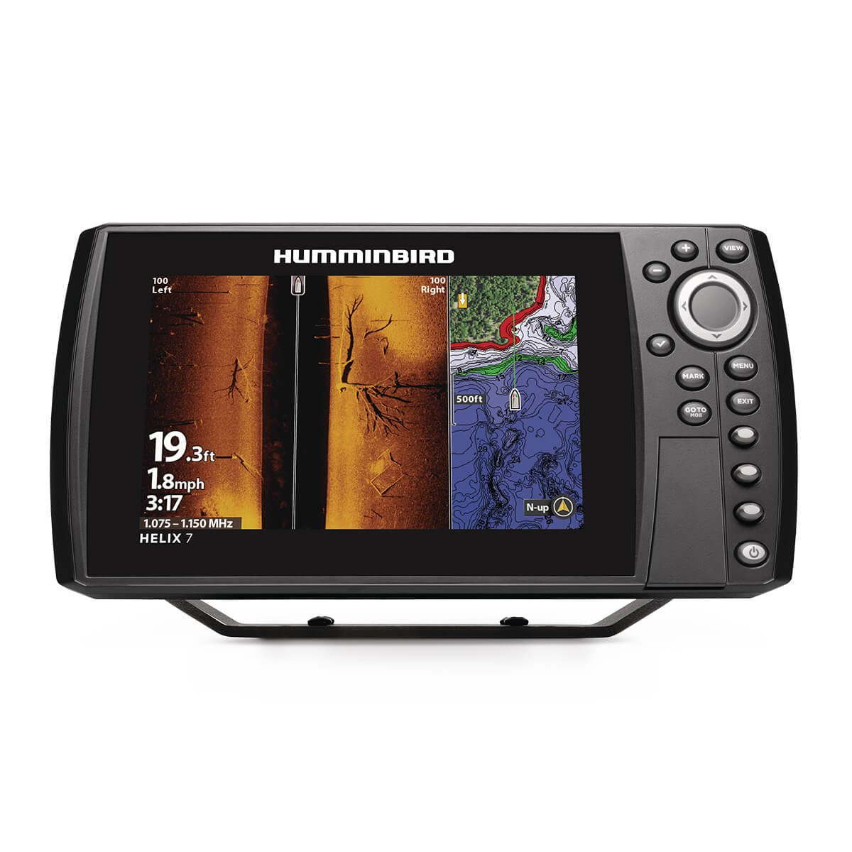 HELIX 7 CHIRP MSI GPS G4N include trasduttore da poppa DS, MDI & MSI