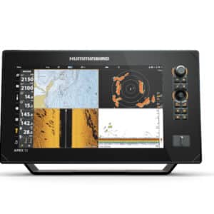 APEX 13 CHIRP MSI+ GPS include trasduttore da poppa DS/MDI+/MSI+