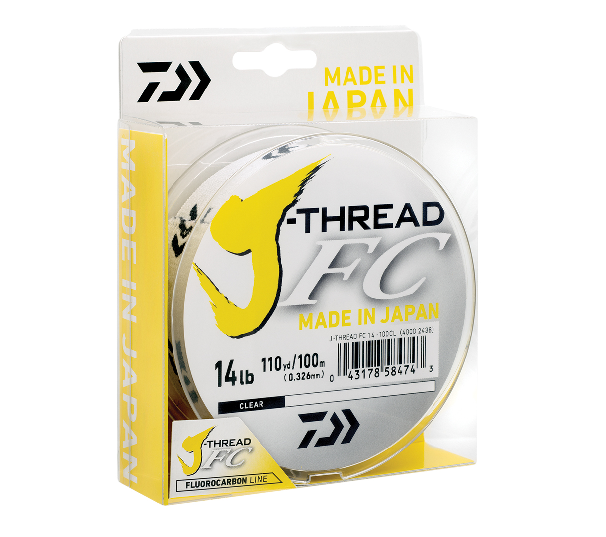 J-Thread Fluorocarbon Leader 6