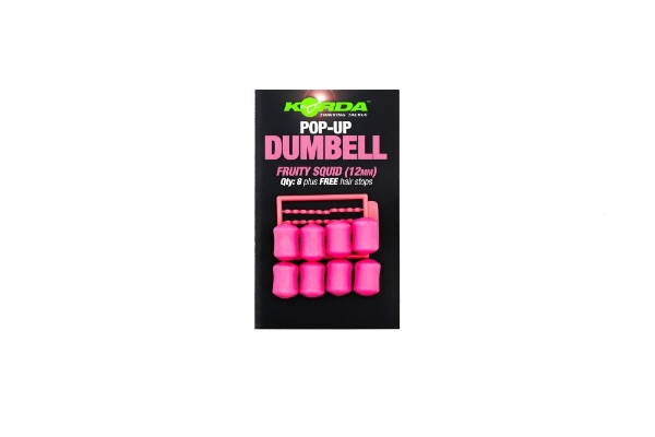 Pop-up Dumbell Fruity Squid (8mm) - 10 pcs