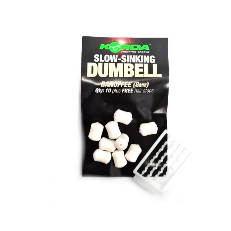 Slow Sinking Dumbell Banoffee (8mm) - 10 pcs