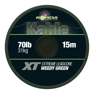 Kable XT Extreme Leadcore 70lb 15m Green