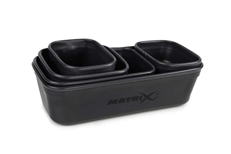 Matrix EVA Bait Tub Set (1x 7pt 1x 5pt 1x 3pt 1x 2pt 1x 1pt)