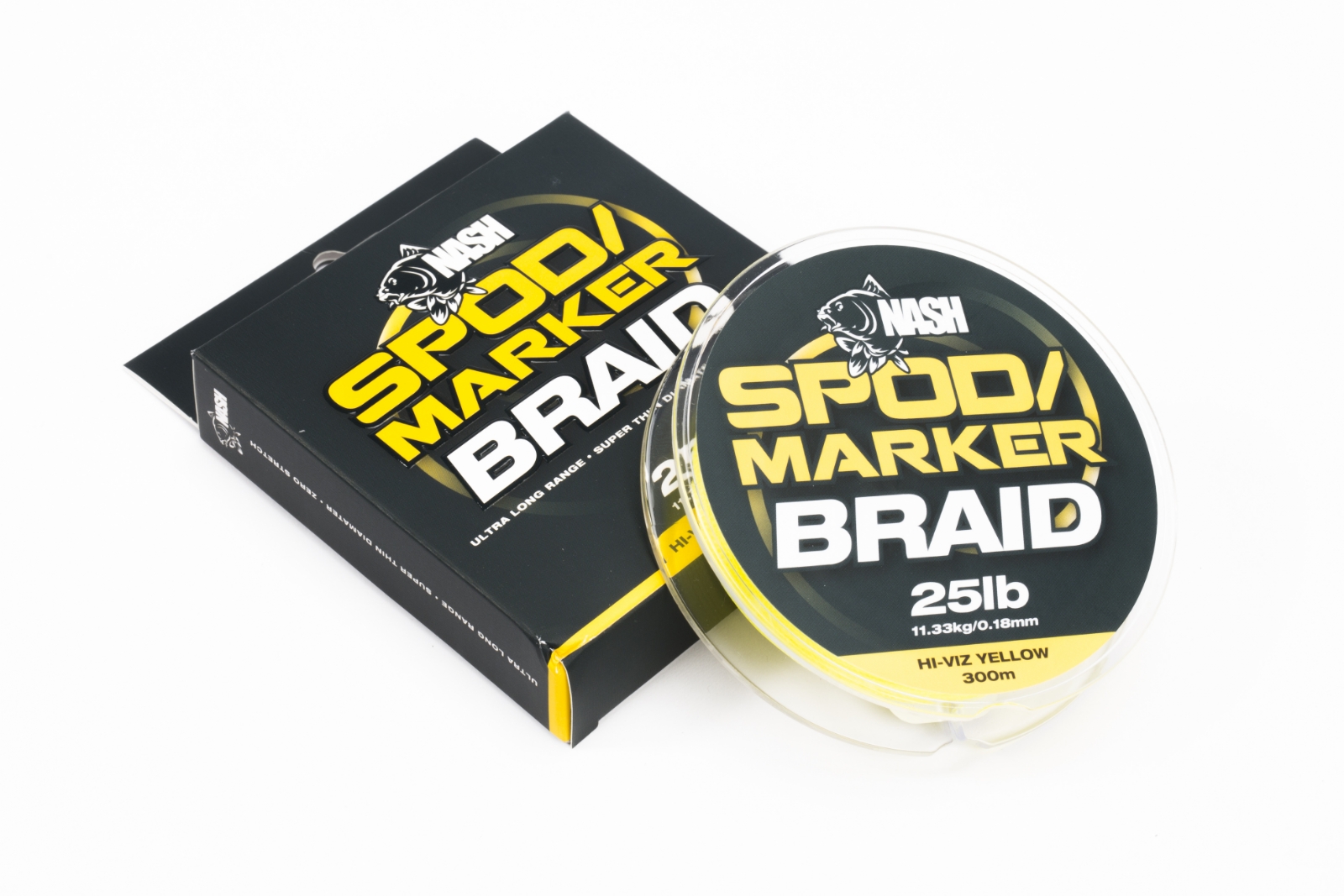 Spod & Marker Braid Lo Viz Green 0.18mm 300m