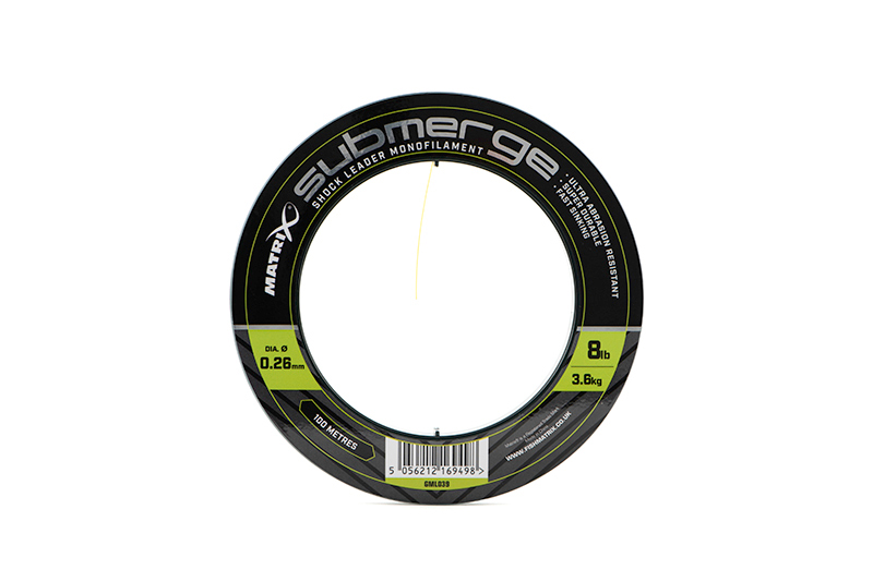 Submerge Shock Leader Monofilament - 8lb - 3.6kg 0.26mm (100m)