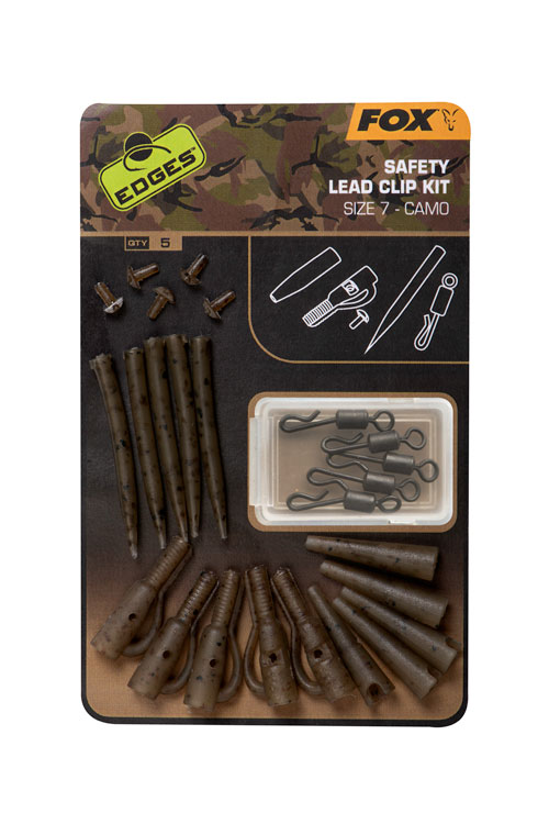 Edges Camo Lead Cip Kit Size 7 x 5 