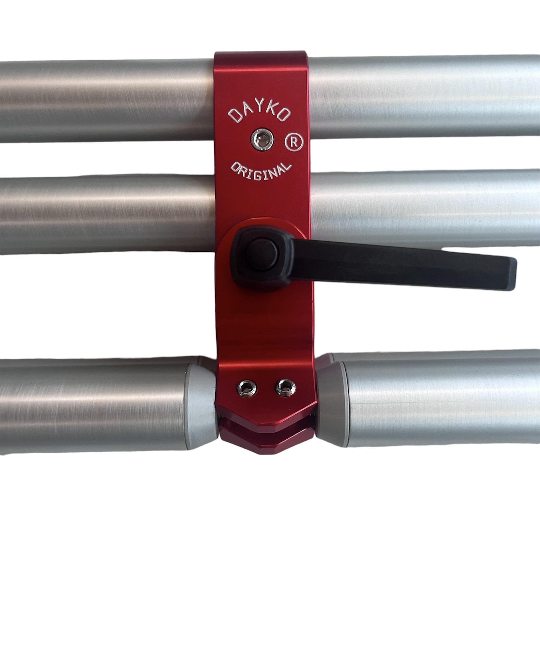 DAIKO BITUBO CON BUZZ BAR DA 5 CANNE - Colore ARGENTO ROSSO