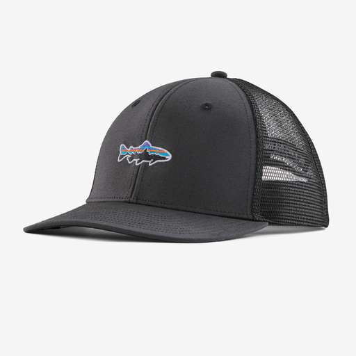Stand Up Trout Trucker Hat - Ink Black - ALL