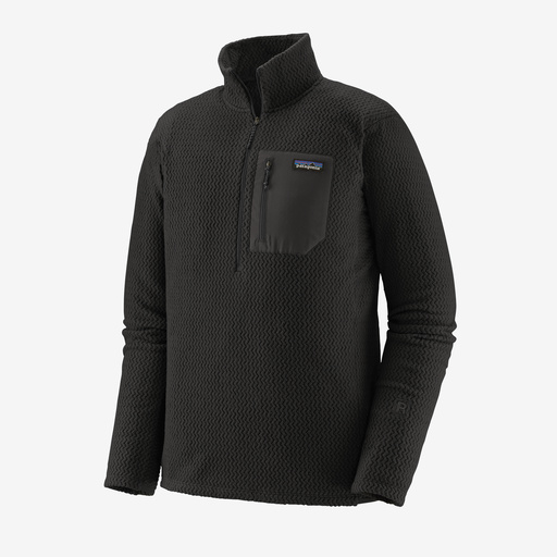 M's R1 Air Zip Neck - Black - XS