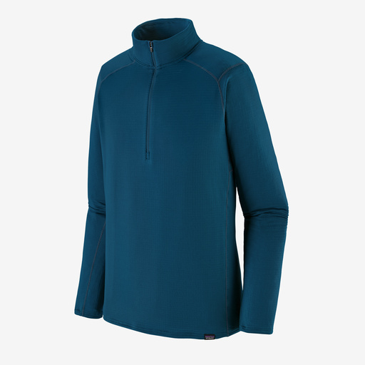 M's Cap TW Zip Neck - Lagom Blue - XS