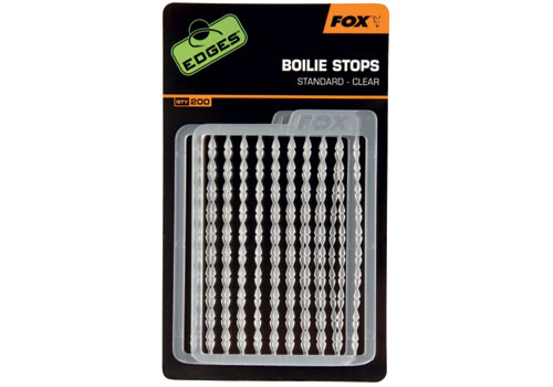 Edges boilie stops standard clear