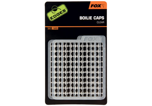 Edges boilie caps clear (120pcs)