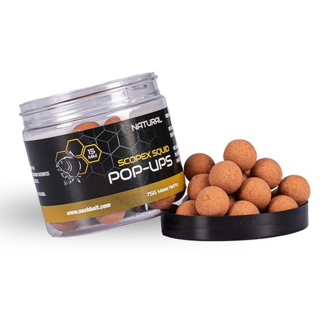 Scopex Squid Pop Ups 12mm 75g Natural