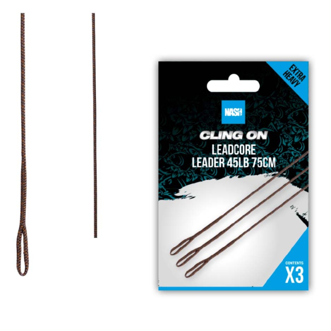 Cling On Leadcore Leader 75cm
