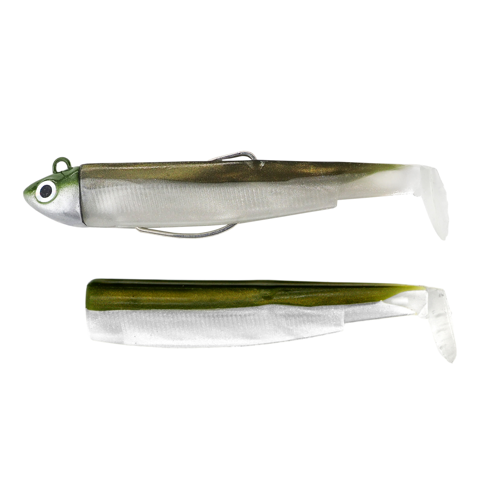 Combo Search - 18g - Khaki + rech. Khaki Black Minnow 120