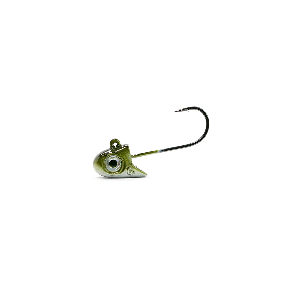 Mud Digger 1 - 65 - Jig Heads Medium - 4g - Khaki qty. 2