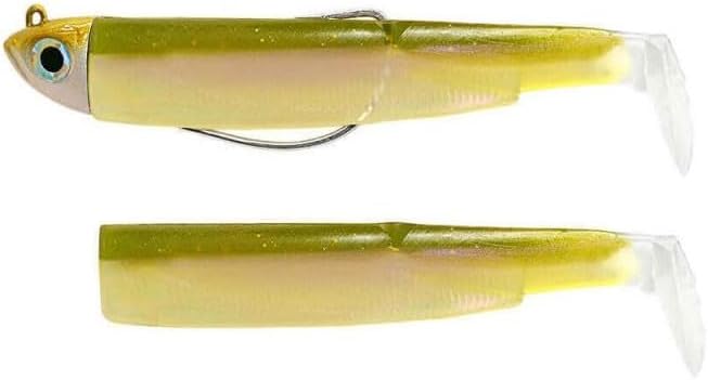 Combo Shore - 12g - Wakasagi + rech. Wakasagi Black Minnow 120