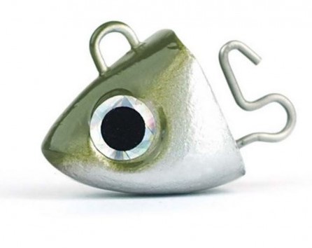 Black Minnow 3 -  120 - Jig Heads Search - 18g - Khaki qty. 2