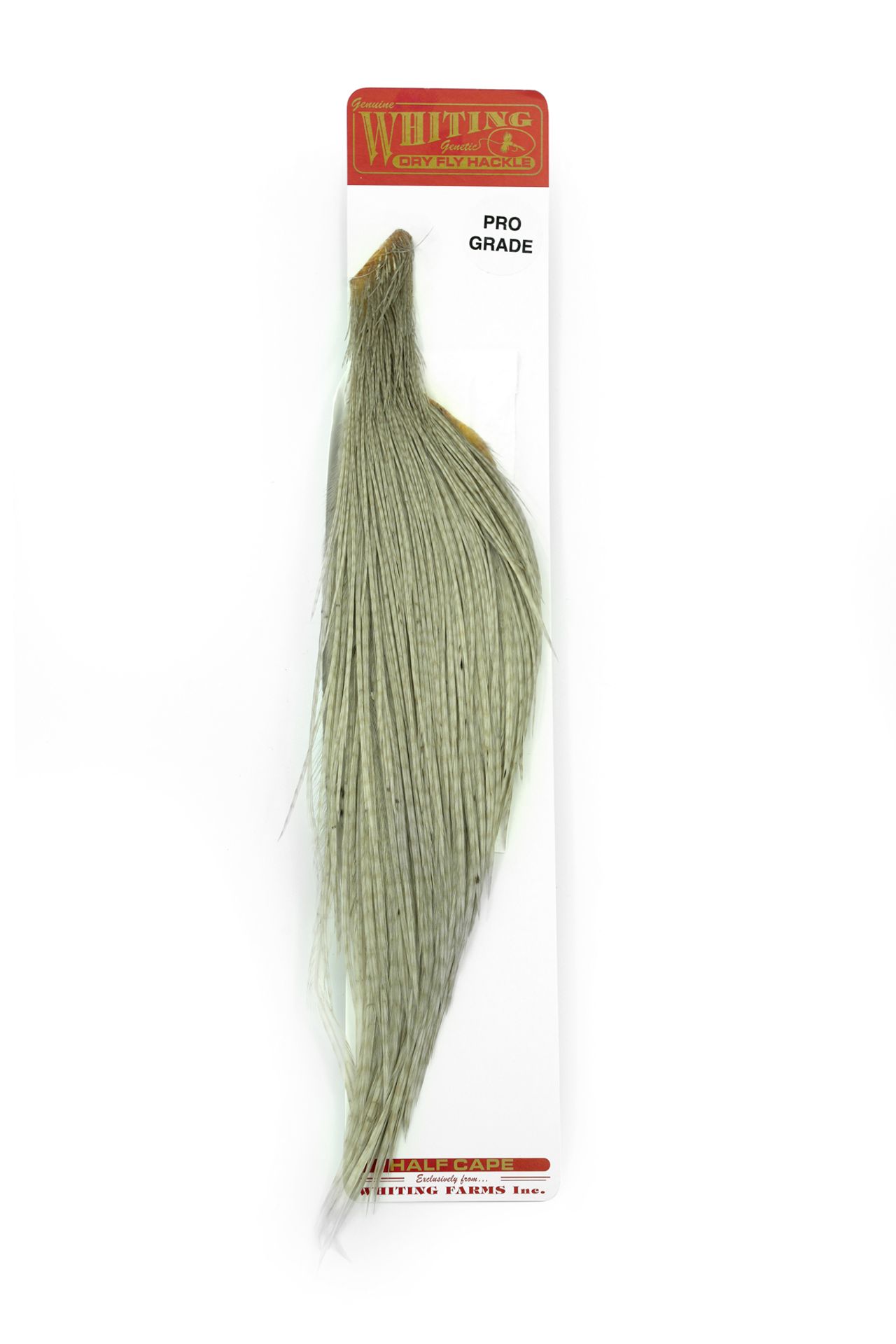 Whiting Pro Grade 1/2 Cape White dyed Light Dun