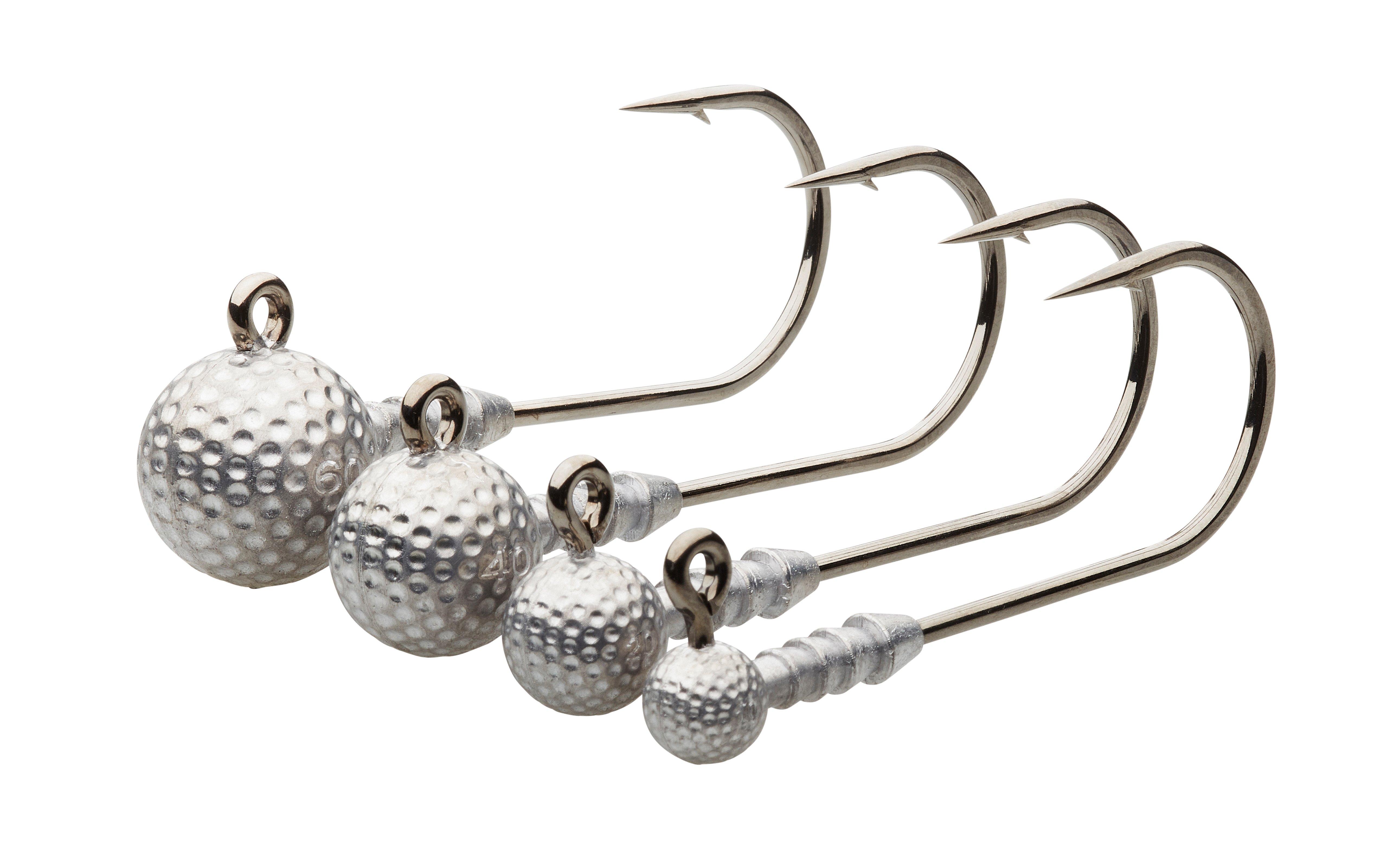 GOLF BALL JIGHEAD 8/0 60G N 1PCS